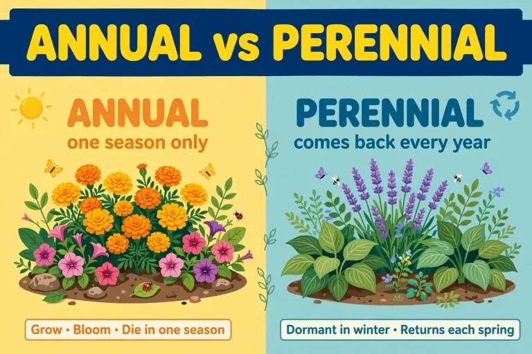 Annual or Perennial comparison — what is the difference