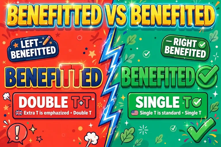 Benefitted or Benefited: Which Spelling Is Correct?