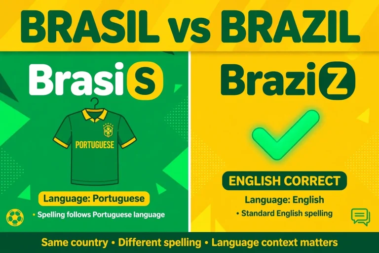 Brasil or Brazil comparison — what is the difference