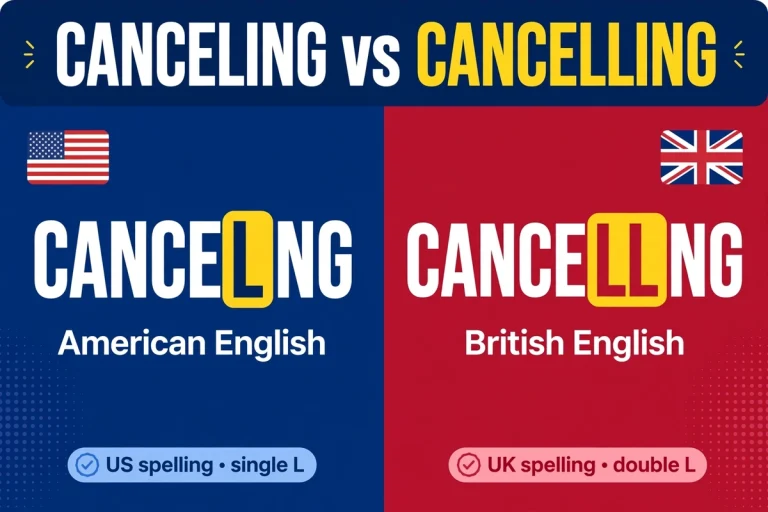Cancelling or canceling: which spelling is correct?