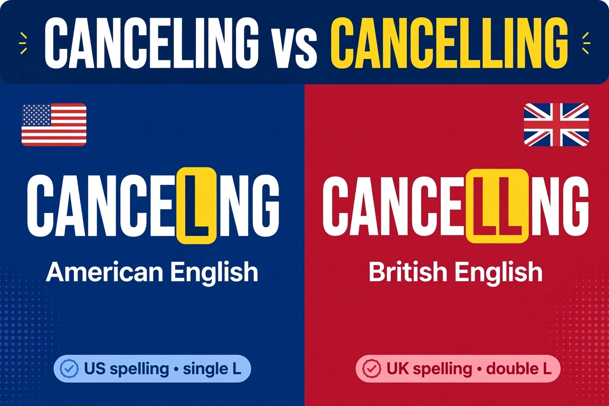 Cancelling or canceling: which spelling is correct?