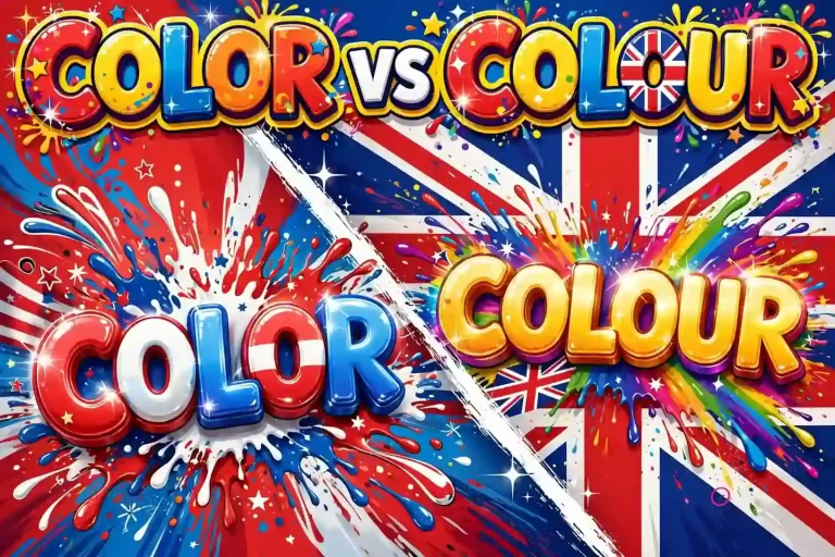 Color or Colour: US vs UK Spelling Explained