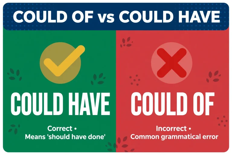 Could Of or Could Have: What’s the Difference?