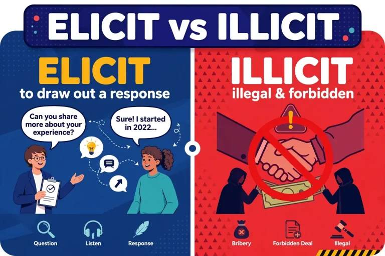 Elicit or Illicit: What’s the Difference?