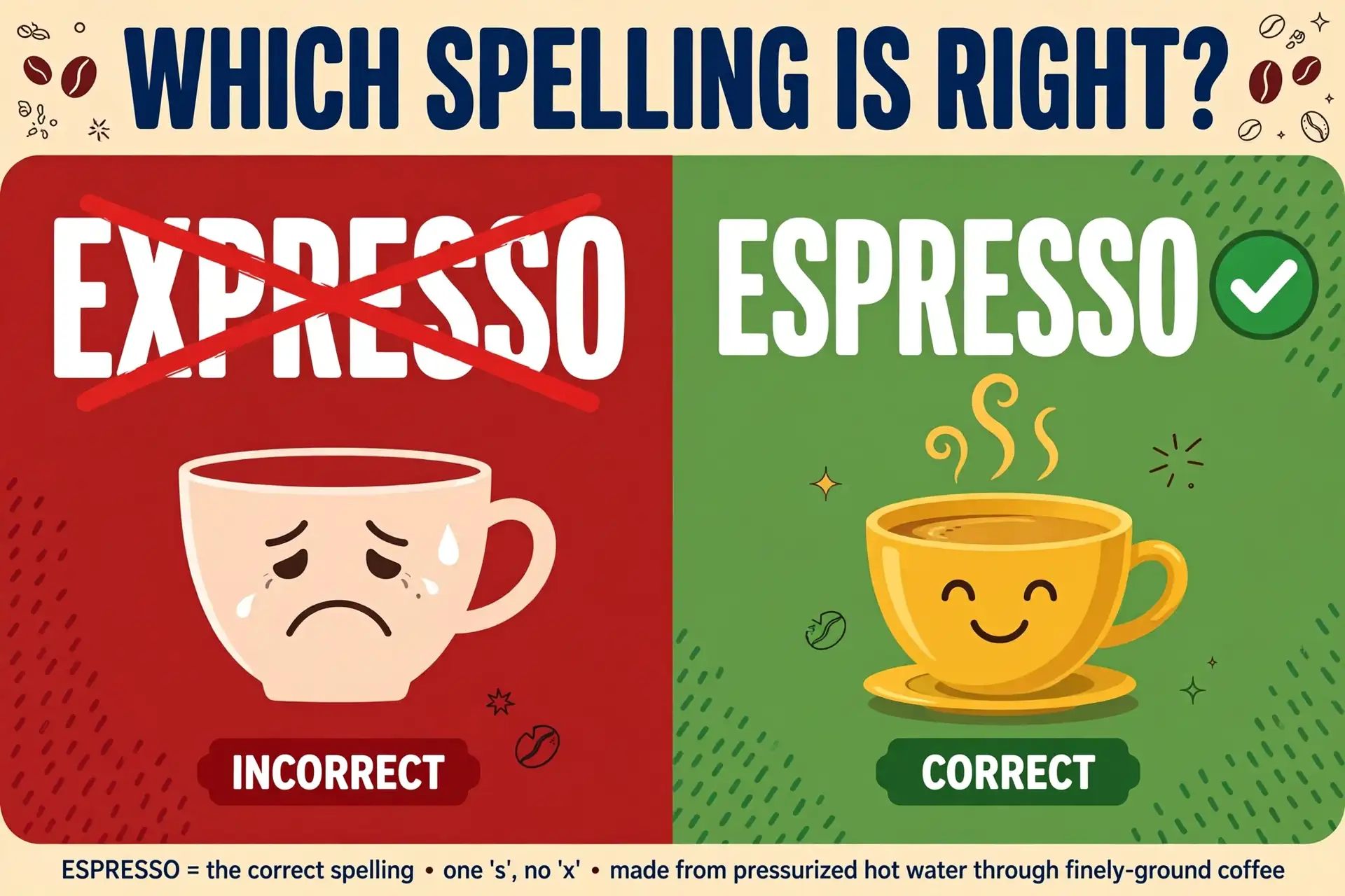Expresso or Espresso comparison — what is the difference