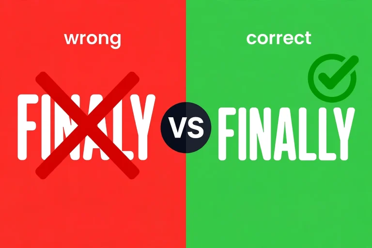Finaly or Finally: What’s the Difference? (With Examples)