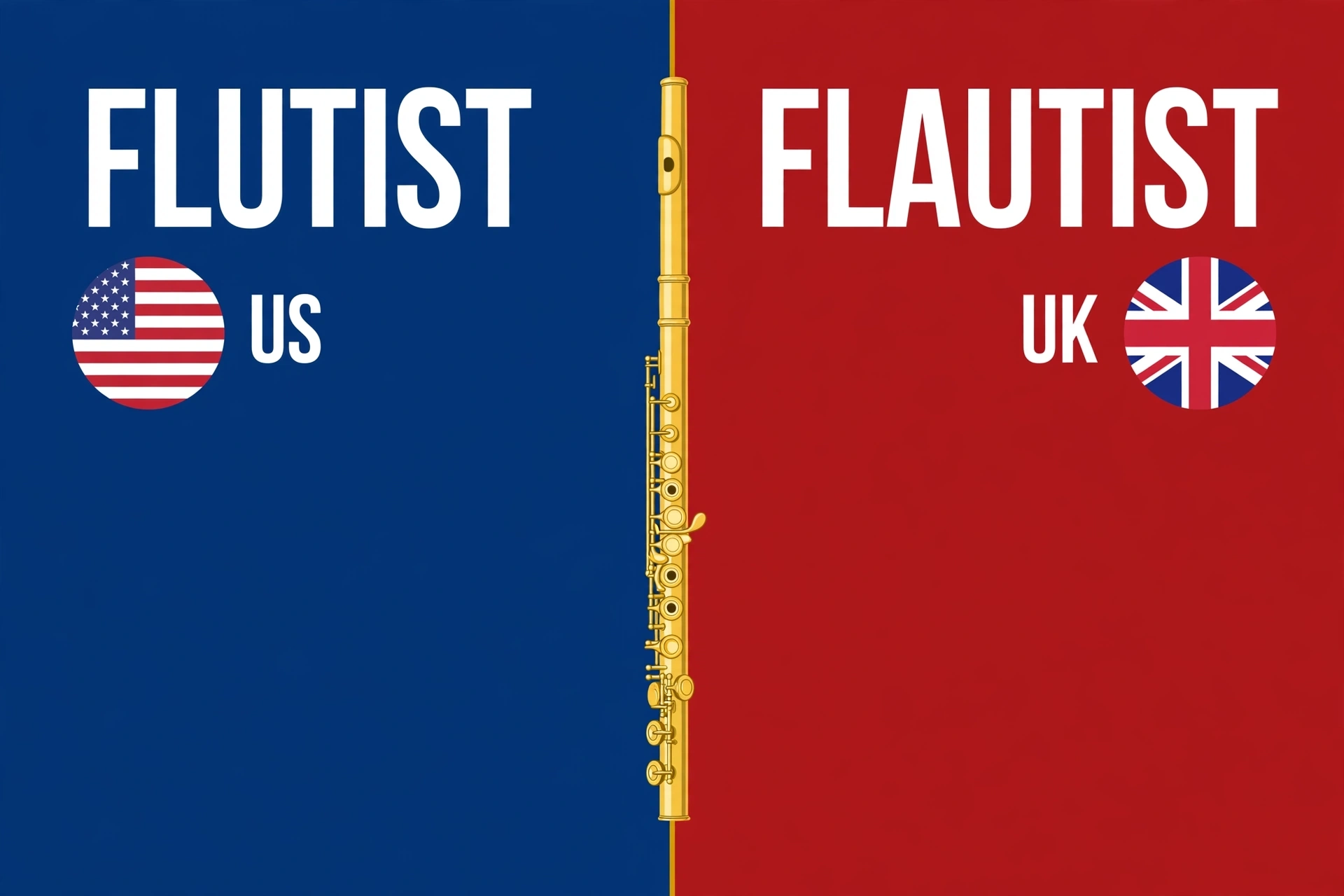 Flutist or Flautist comparison — what is the difference