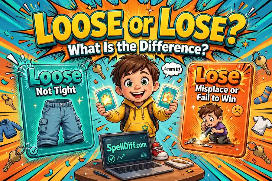 Loose or Lose comparison — what is the difference