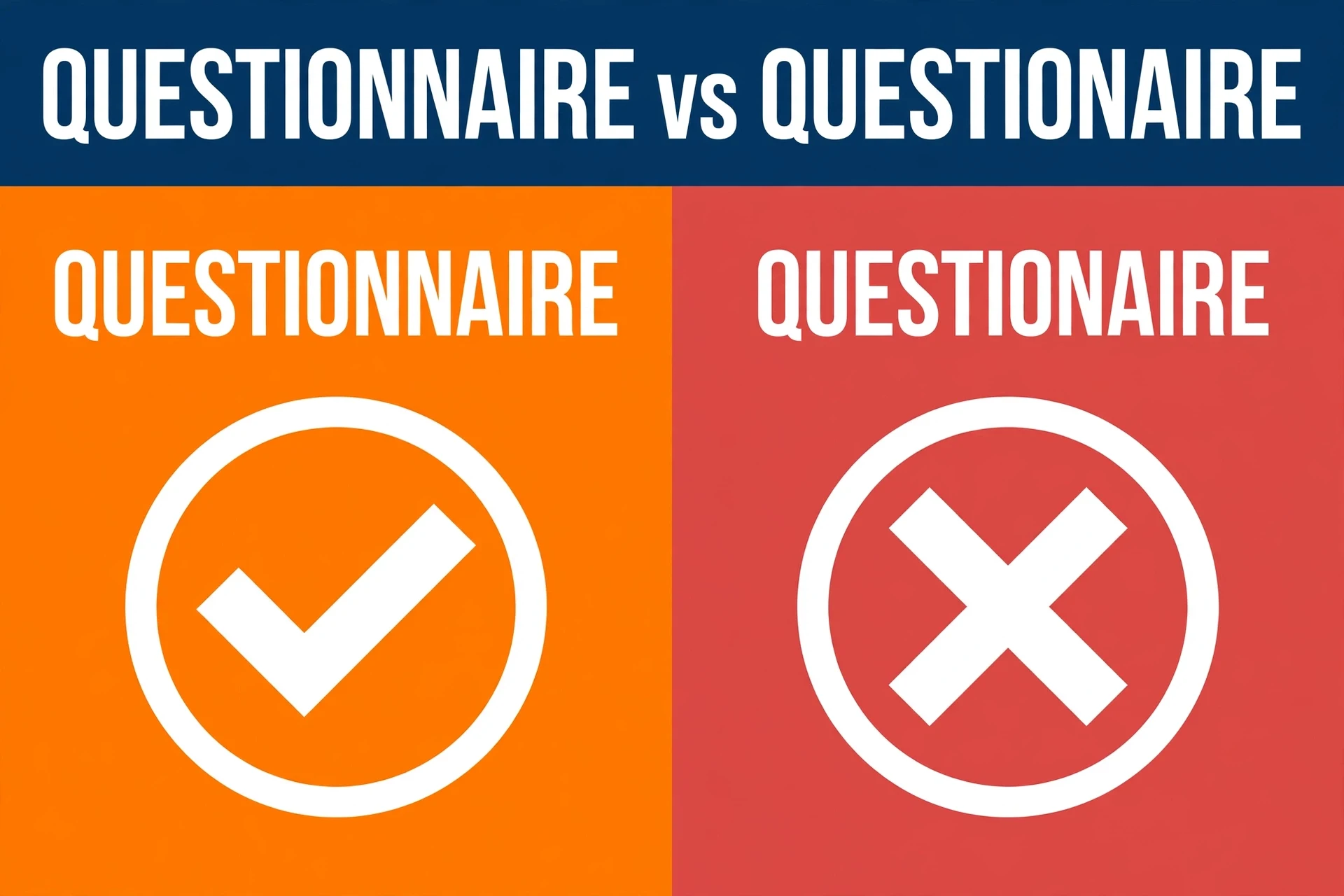 Questionnaire or Questionaire comparison — what is the difference