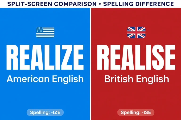 Realize or Realise: US vs UK Spelling Explained