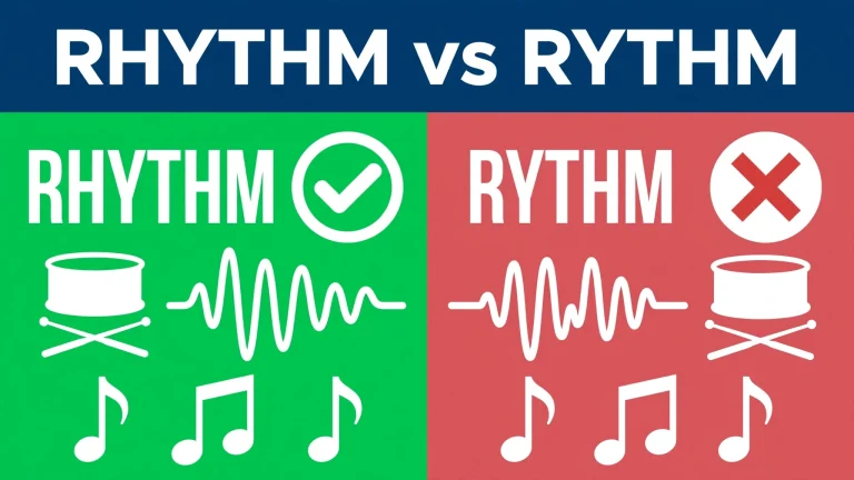 Rhythm or Rythm: What’s the Difference?