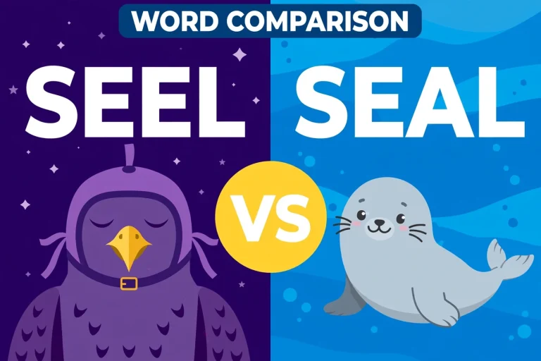 Seel or seal comparison — what is the difference