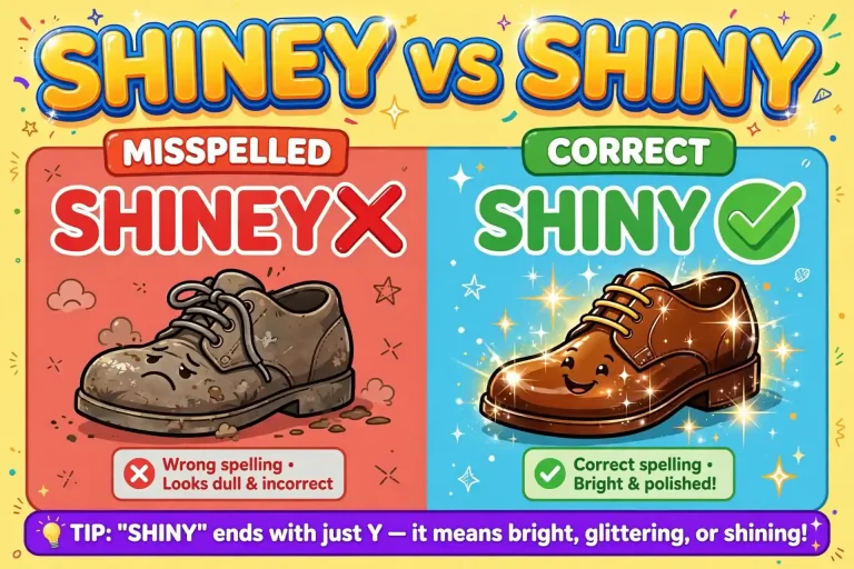 Shiney or Shiny: Which Spelling Is Correct?