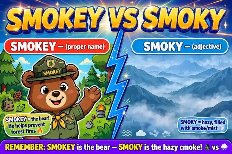 Smokey or Smoky: Which Is Correct?
