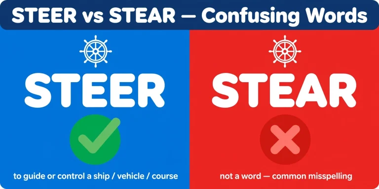 steer or stear comparison — what is the difference