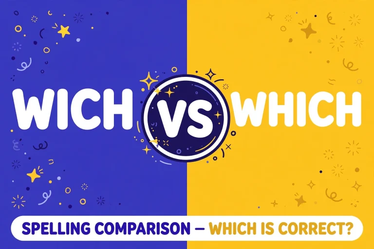 Wich or Which: Which Is Correct?