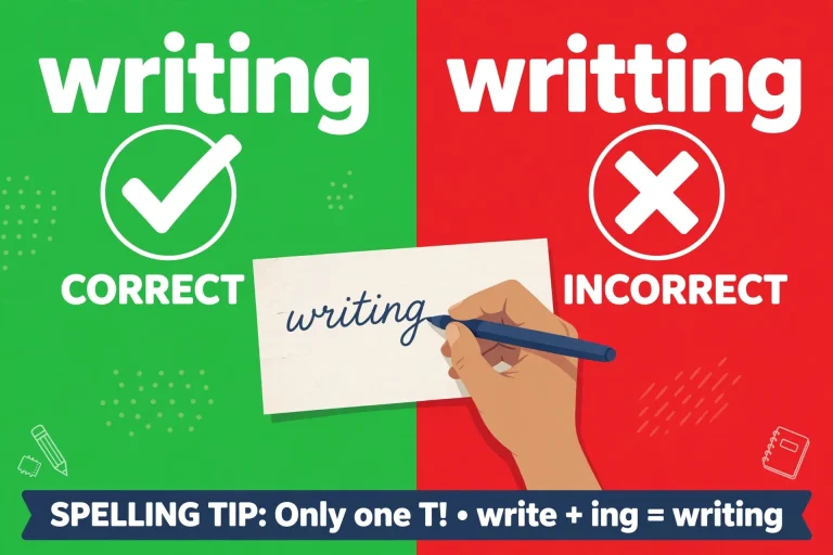 Writing or Writting: What’s the Difference?